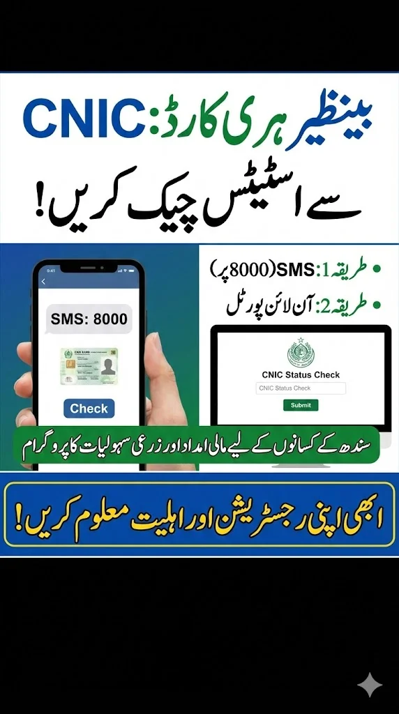 Benazir Hari Card Status By CNIC