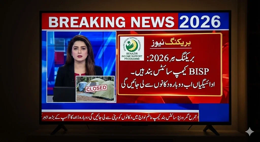 Breaking News 2026: BISP Camp Sites are Closed – Payments Will Now Be Taken from Shops Again
