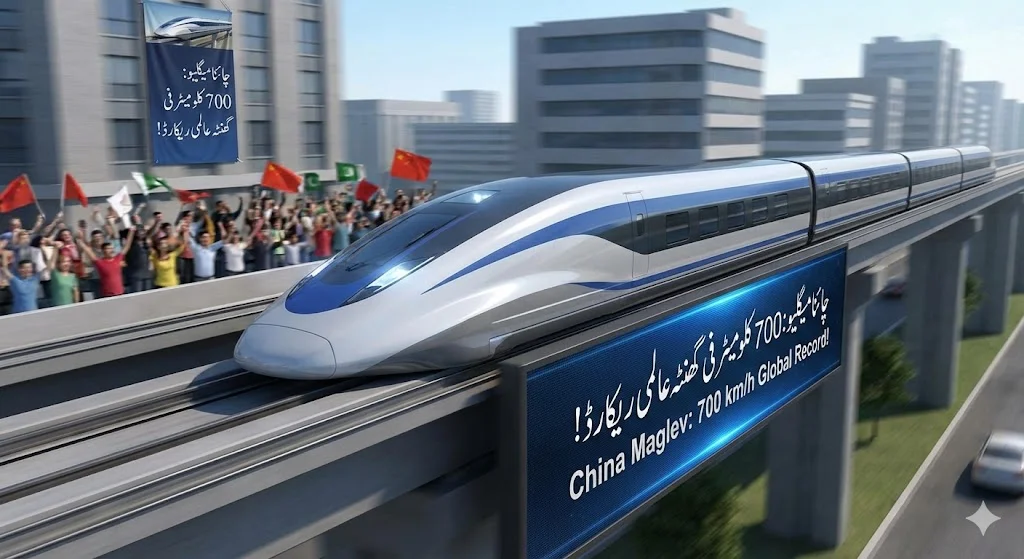 China Maglev Stunning 700 km/h World Record