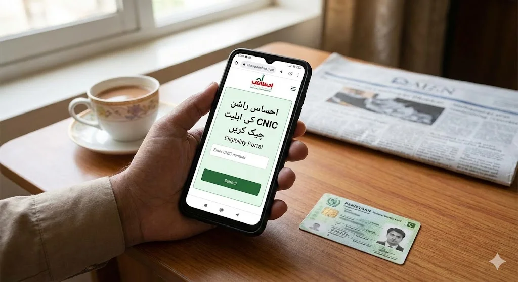 Ehsaas Rashan Check CNIC Eligibility