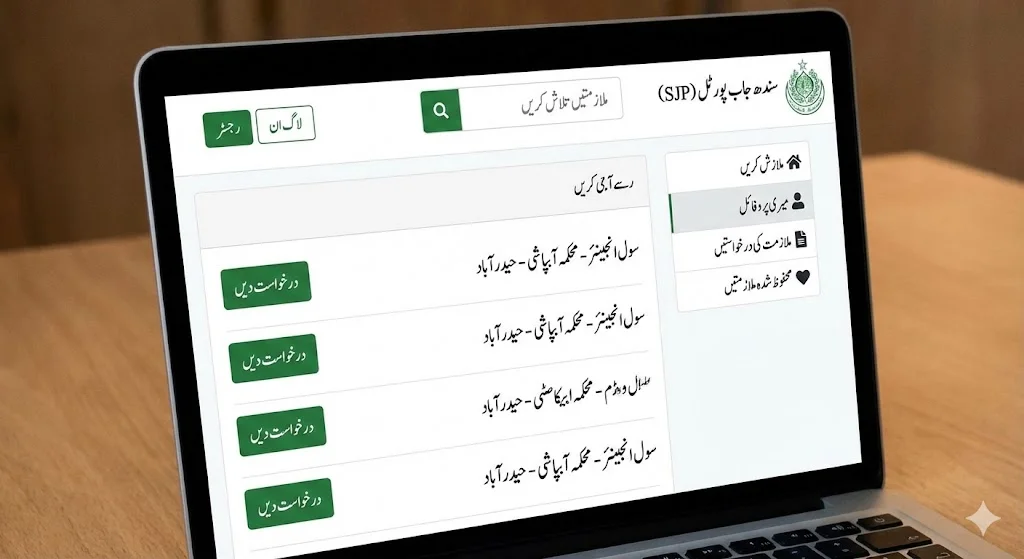 How to Use the Sindh Job Portal SJP