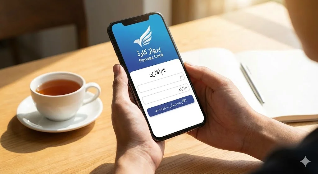Parwaaz Card: Create Official Account - Easy And Free