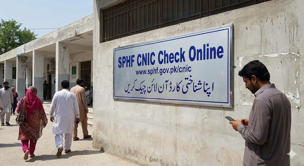 SPHF CNIC Check Online