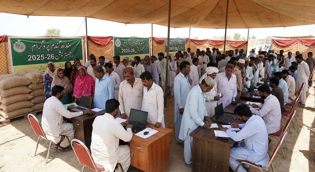 Sindh Wheat Program Registration 2025-26