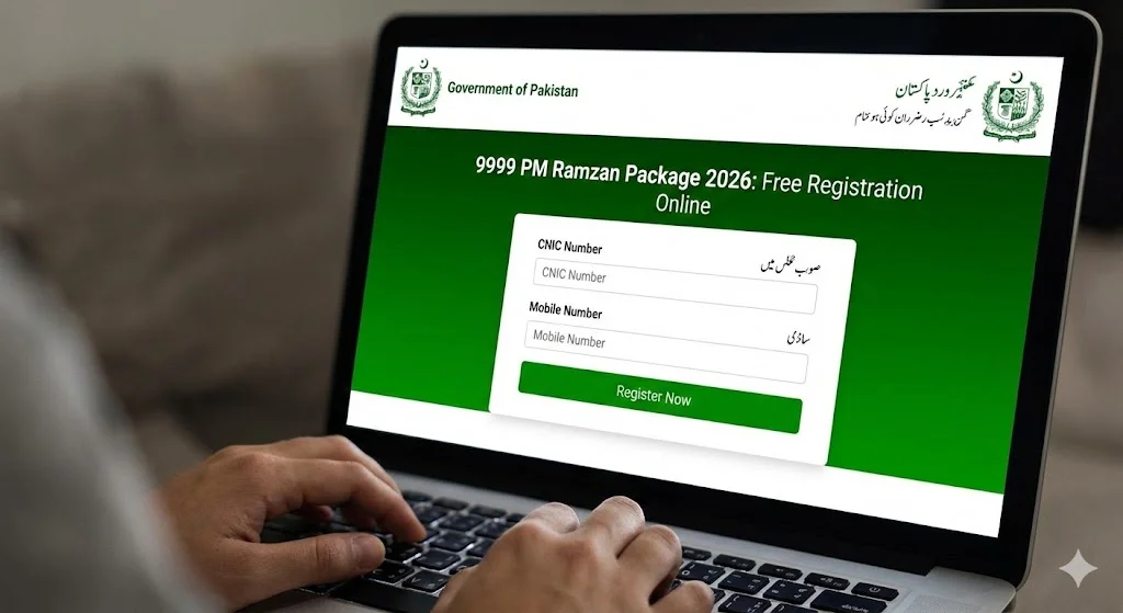 9999 PM Ramzan Package 2026: Free Registration Online Through Web Portal
