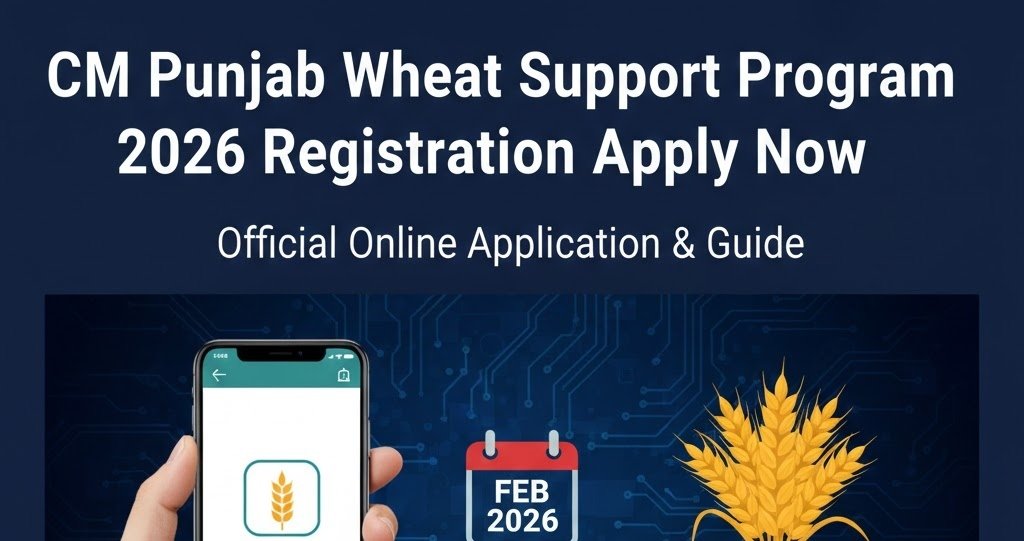 CM Punjab Wheat Support Program 2026 Registration Apply Now