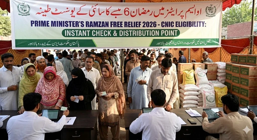 CNIC Eligibility: Instant & Prime Minister Ramzan Free Relief 2026