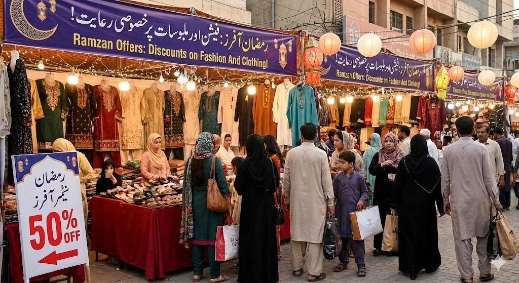 Ramzan Offers: Discounts on Fashion And Clothing!