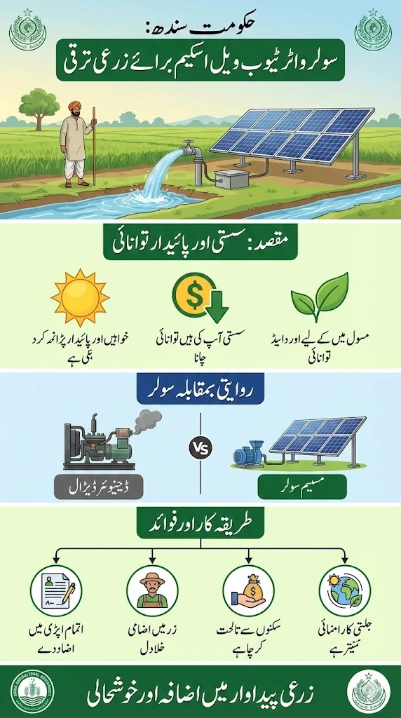 Sindh Launches Major Solar Water Tubewell Scheme to Bolster Agricultural Resilience